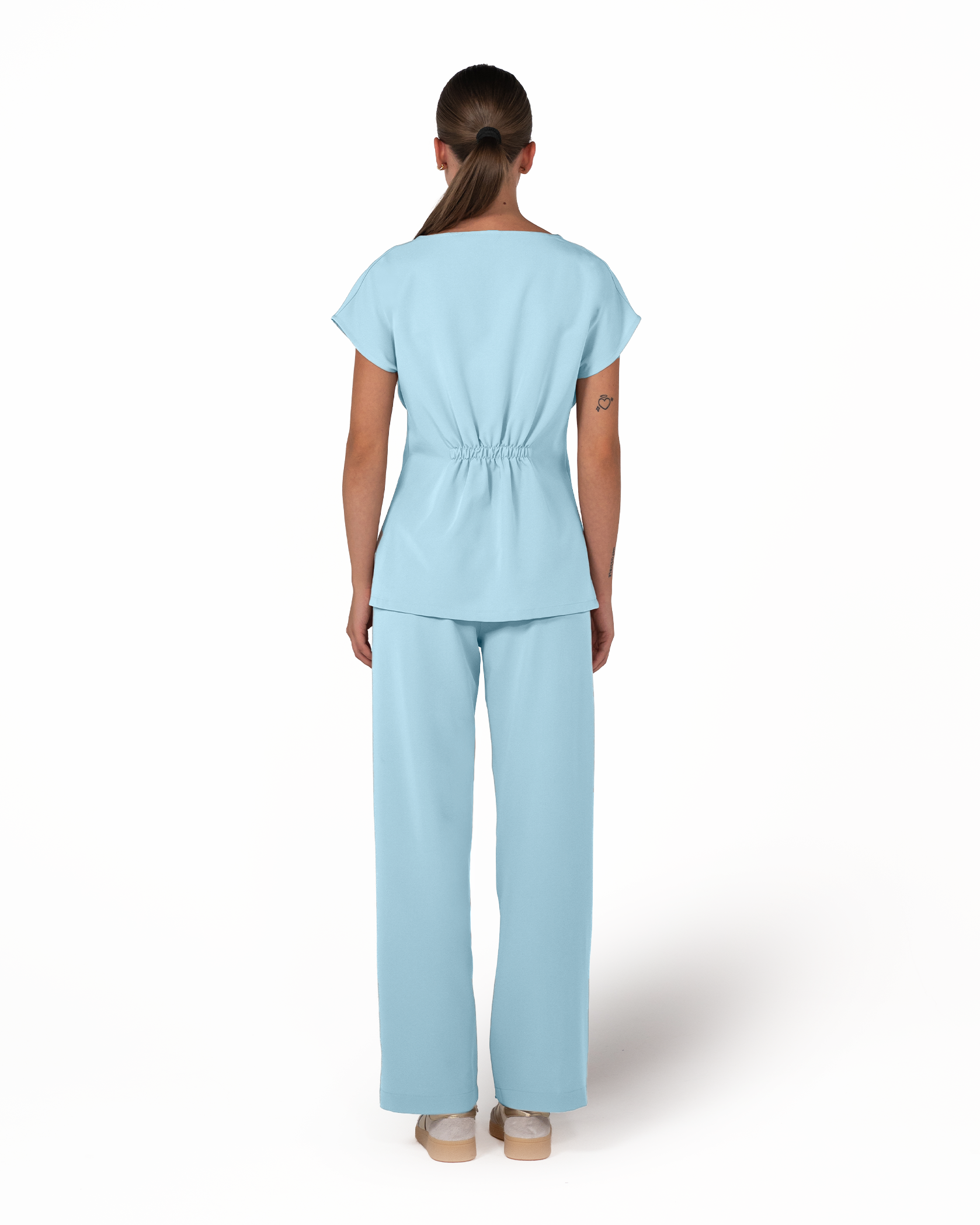 ANORA bluza medicala blue - Imagine 5