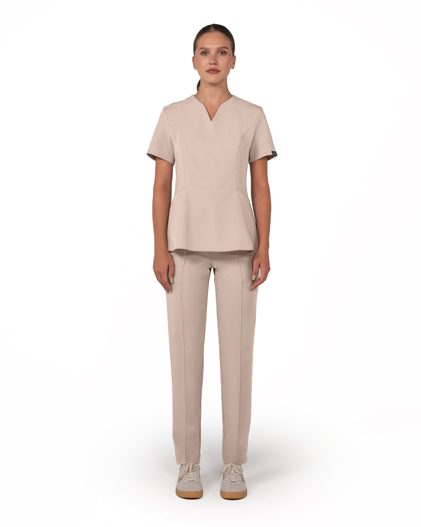 OPAL bluza medicala latte - Imagine 4