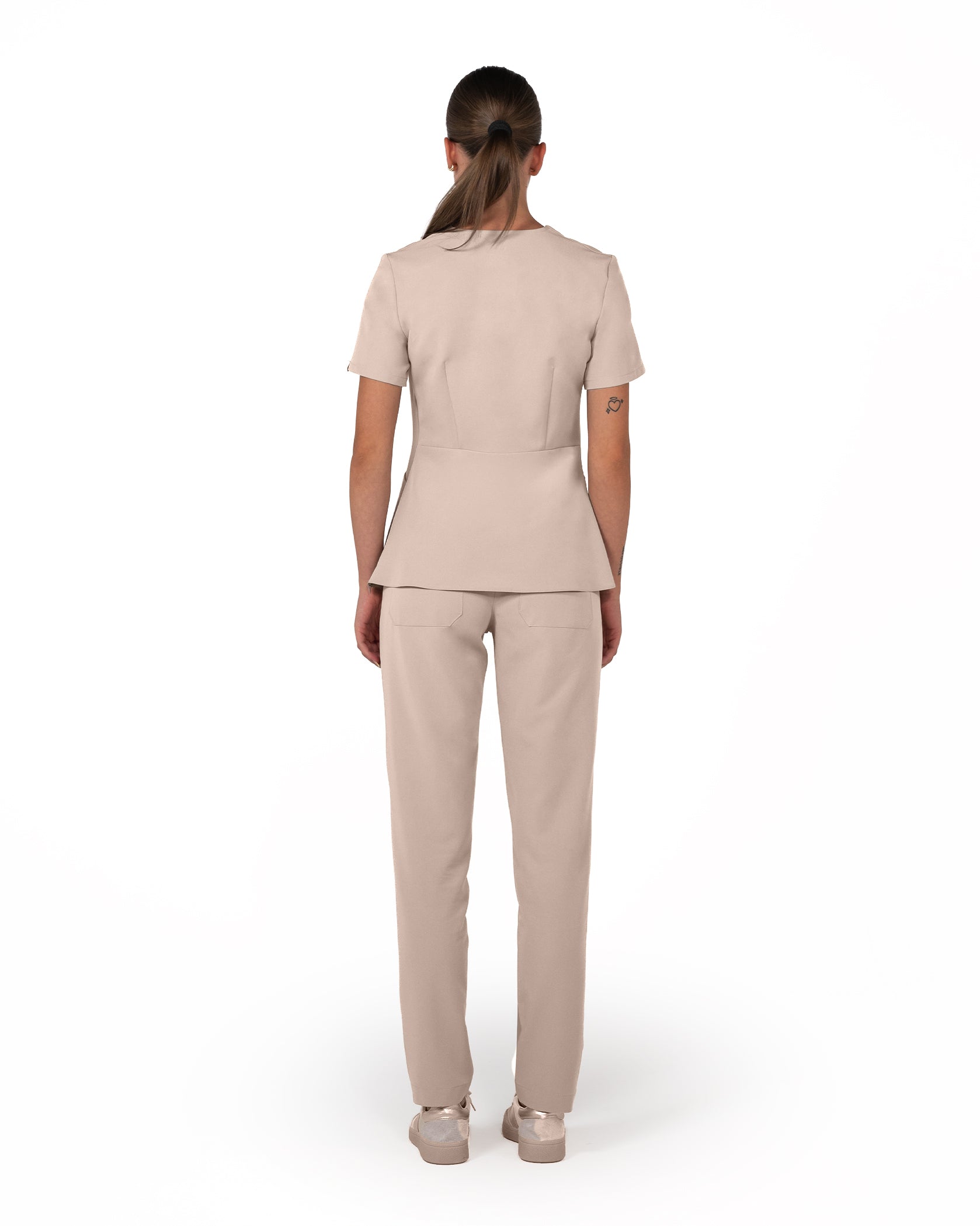 OPAL bluza medicala latte - Imagine 5