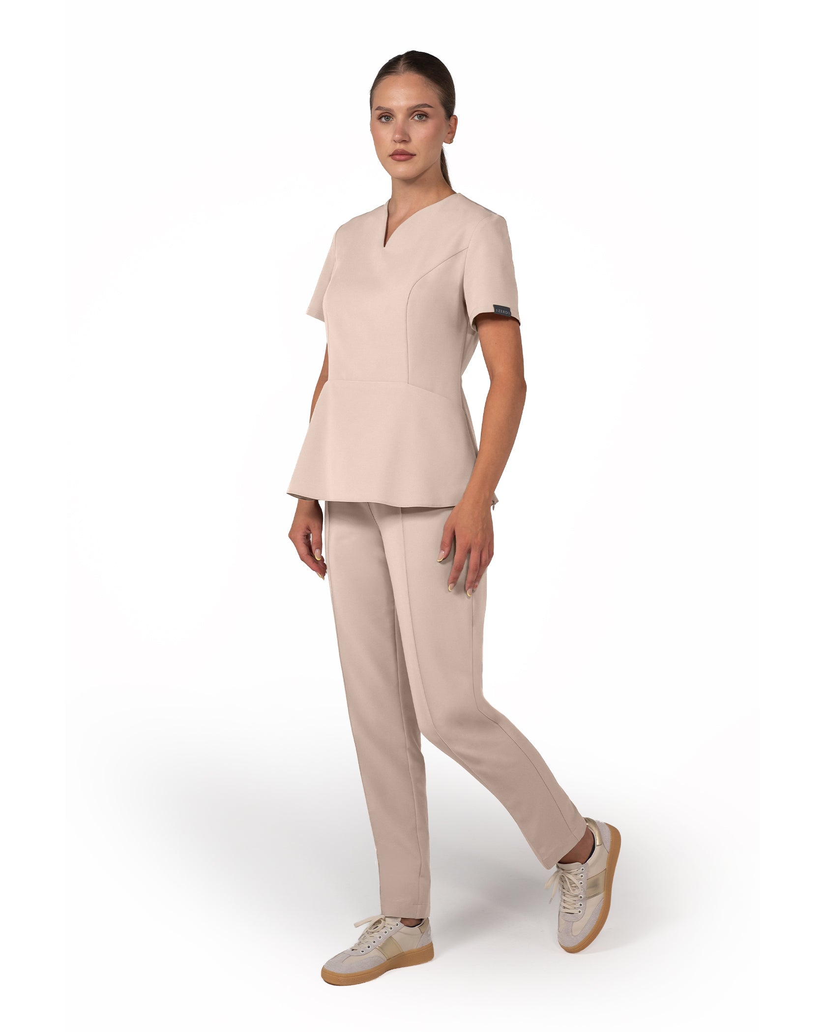 OPAL bluza medicala latte - Imagine 3