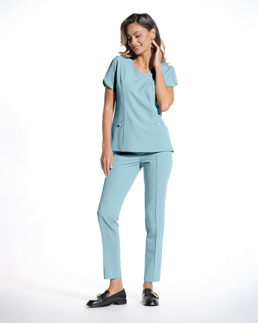Medical blouse PERLA latte