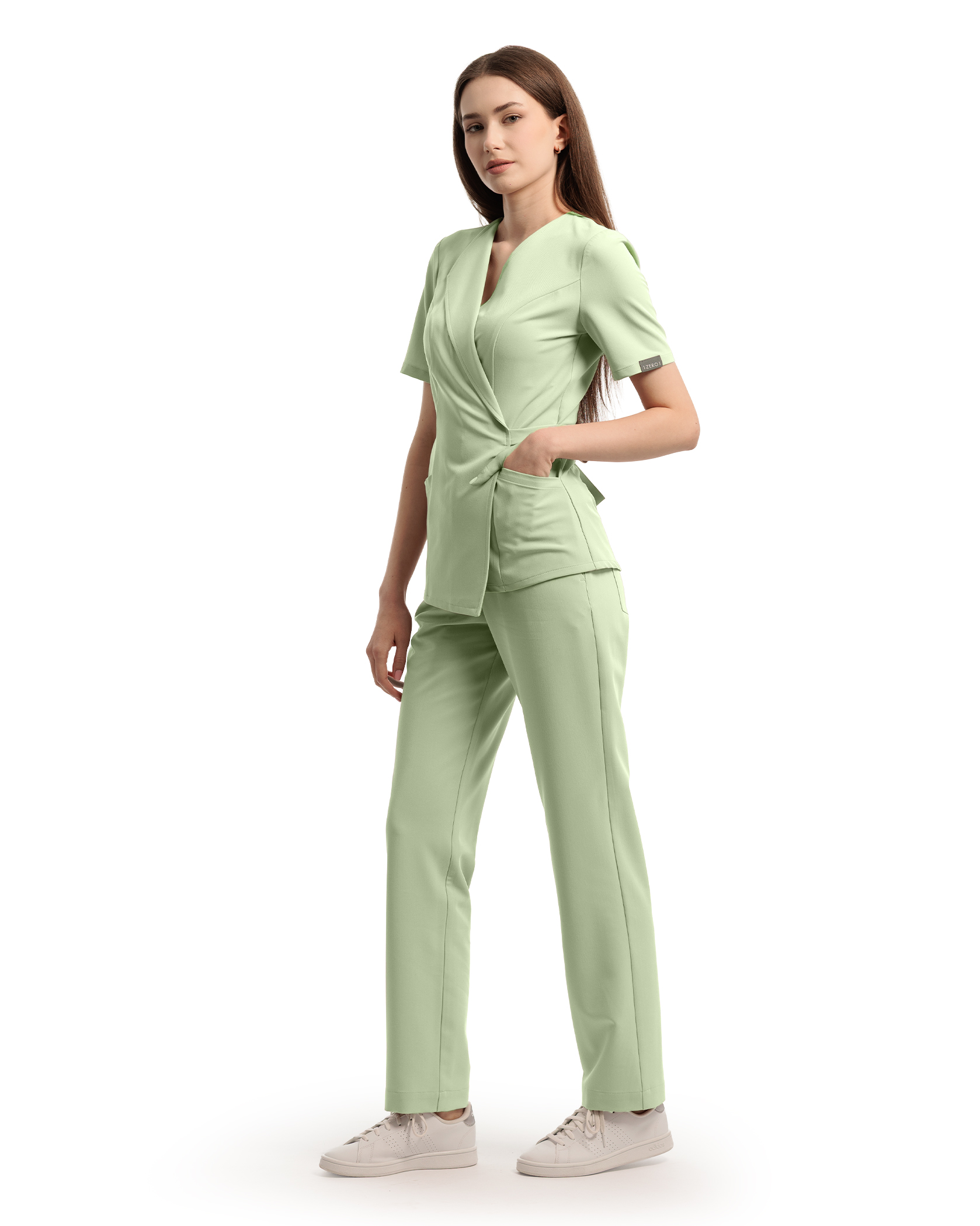 SIENA bluza medicala matcha - Imagine 5