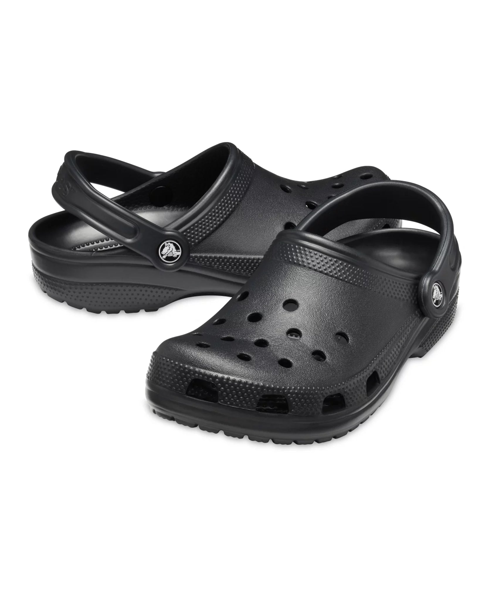 Saboti CROCS CLASSIC Black - Detalii close up