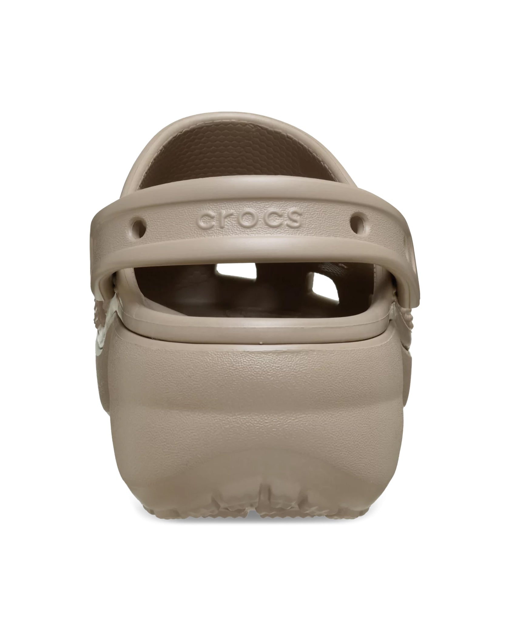 Saboti CROCS CLASSIC PLATFORM Taupe - Imagine 3