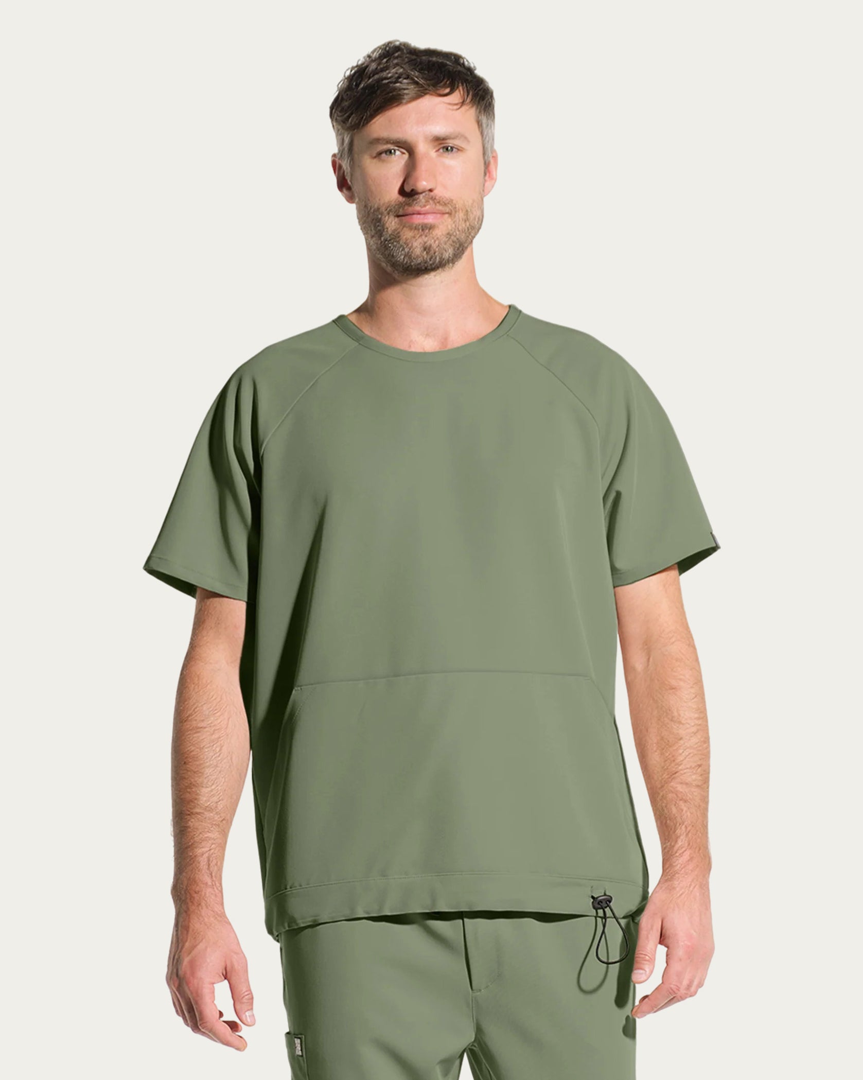 EVER bluza medicala olive - Vedere frontala