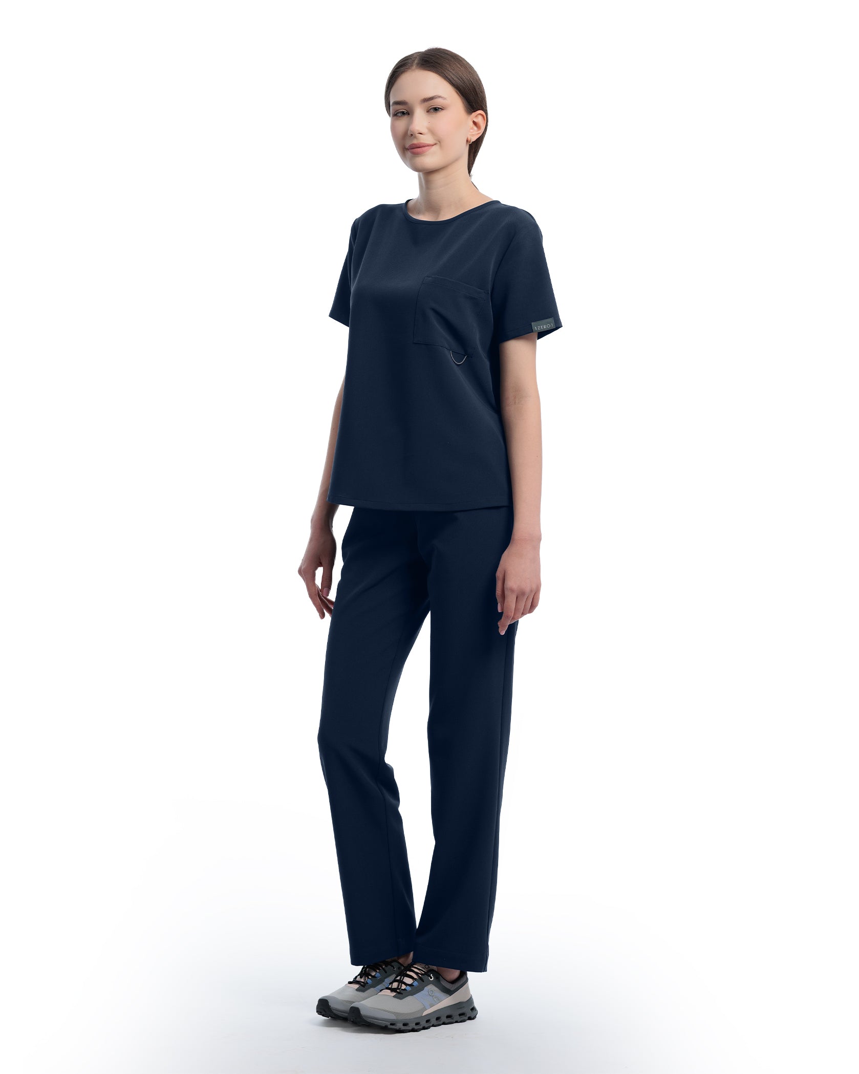 FLOW bluza medicala navy - Imagine 3