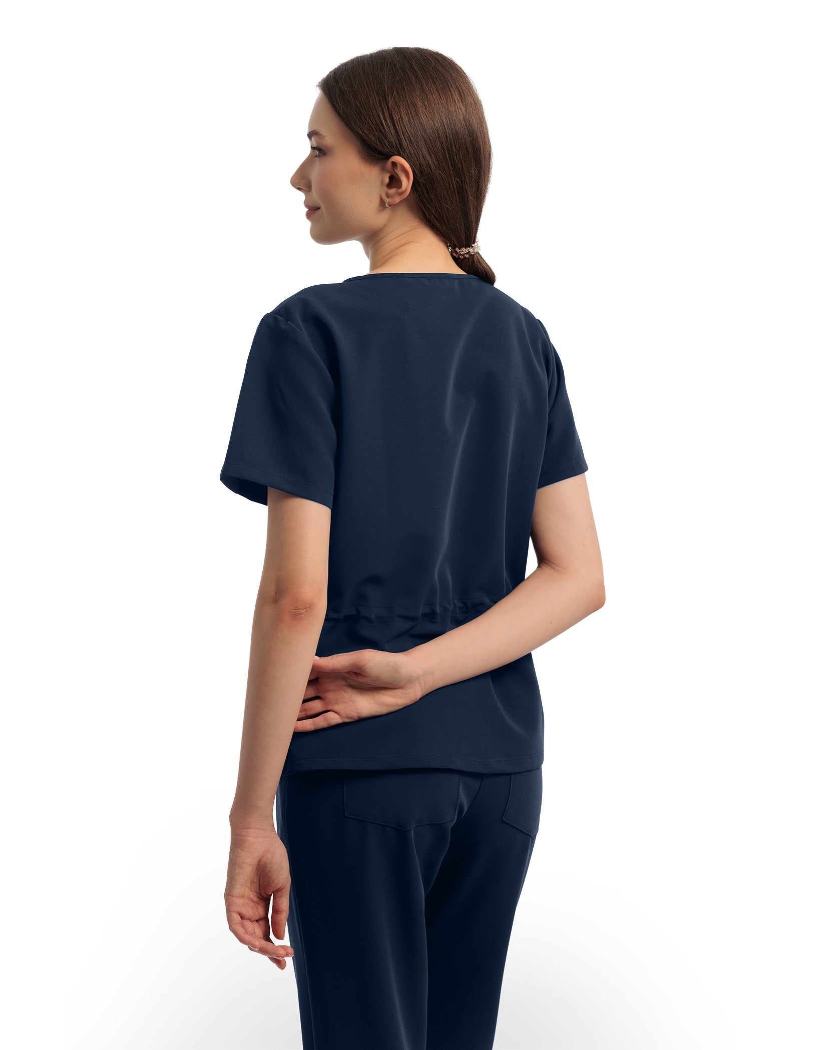 FLOW bluza medicala navy - Imagine 4