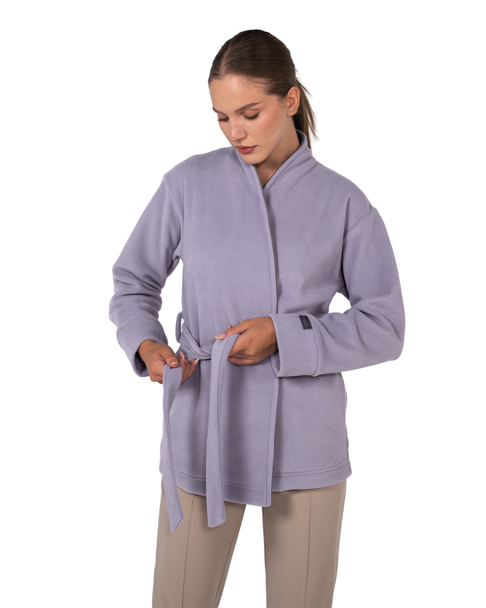 Halat medical dama LOTUS lila - Imagine 4