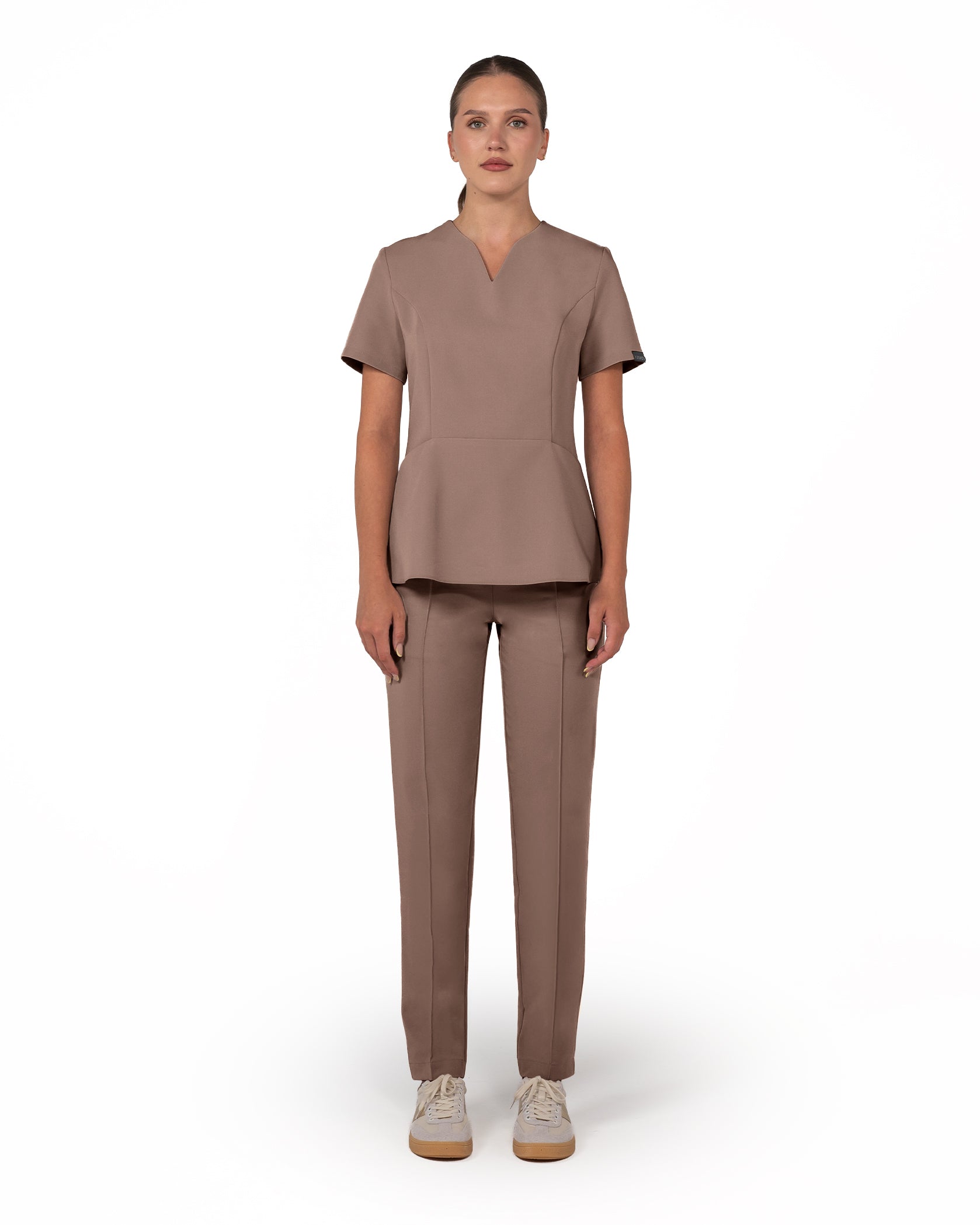 OPAL bluza medicala cappuccino - Imagine 4
