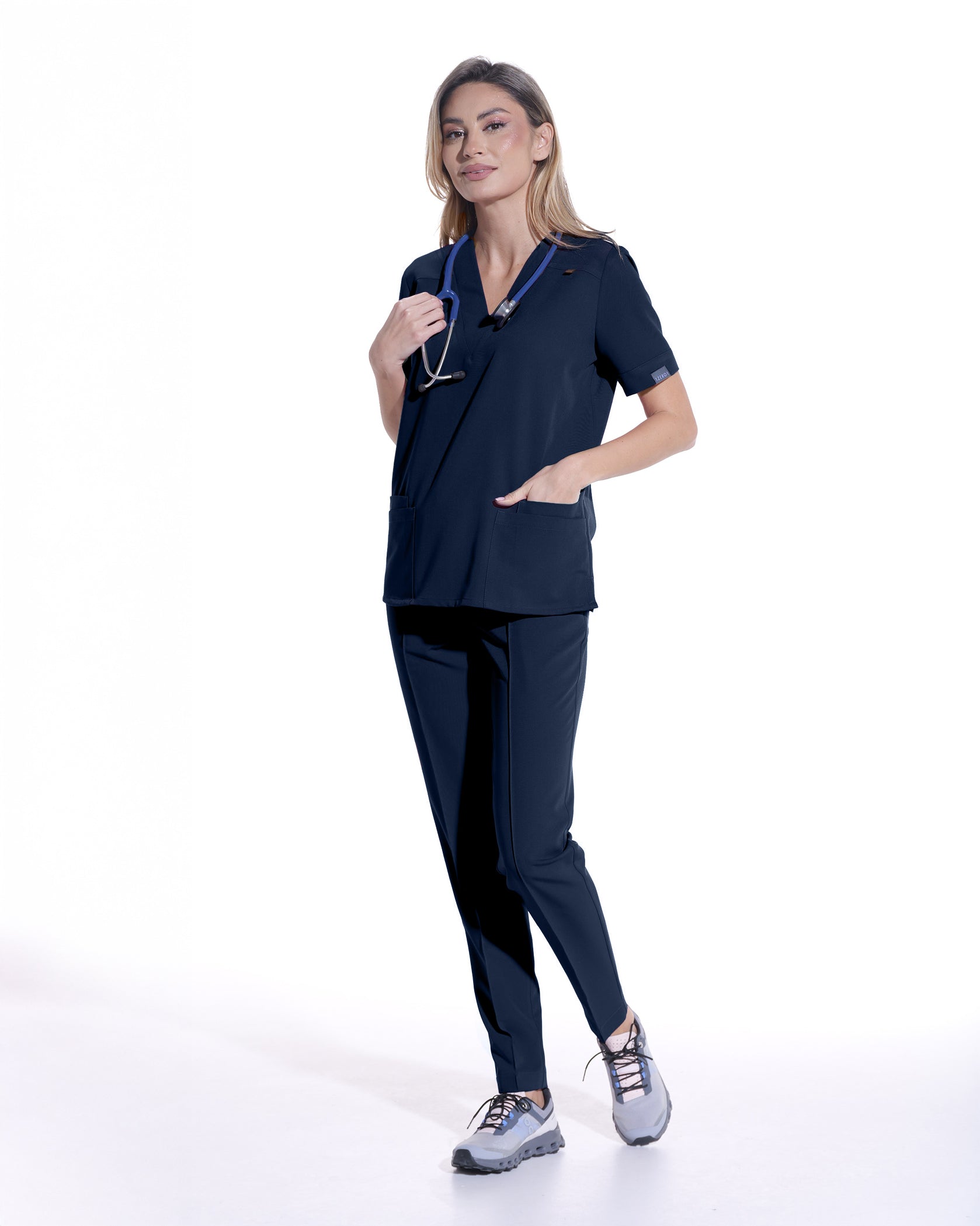 VERSO bluza medicala navy - Imagine 5
