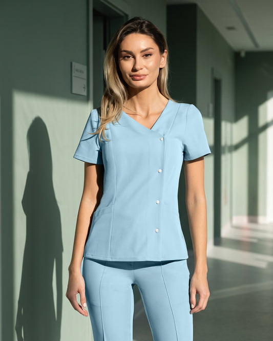 PERLA bluza medicala blue