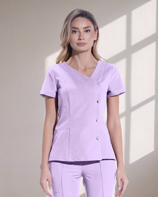 PERLA bluza medicala lila