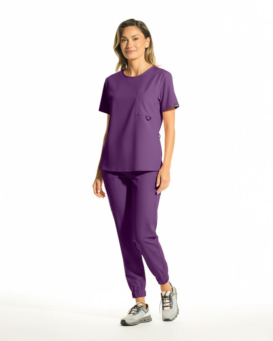 Bluza medicala FLOW plum