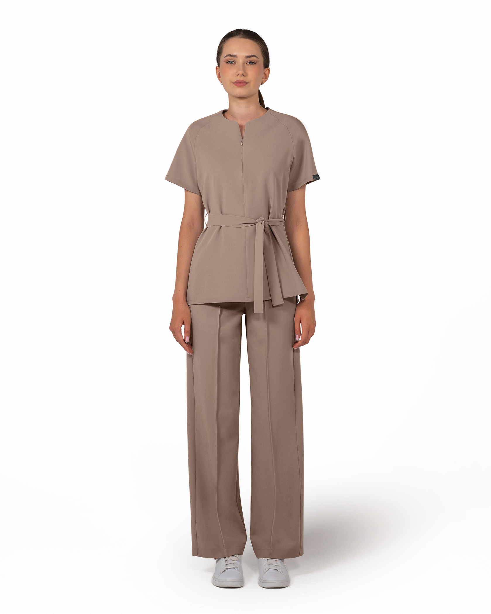 TRINA bluza medicala cappuccino - Imagine 4