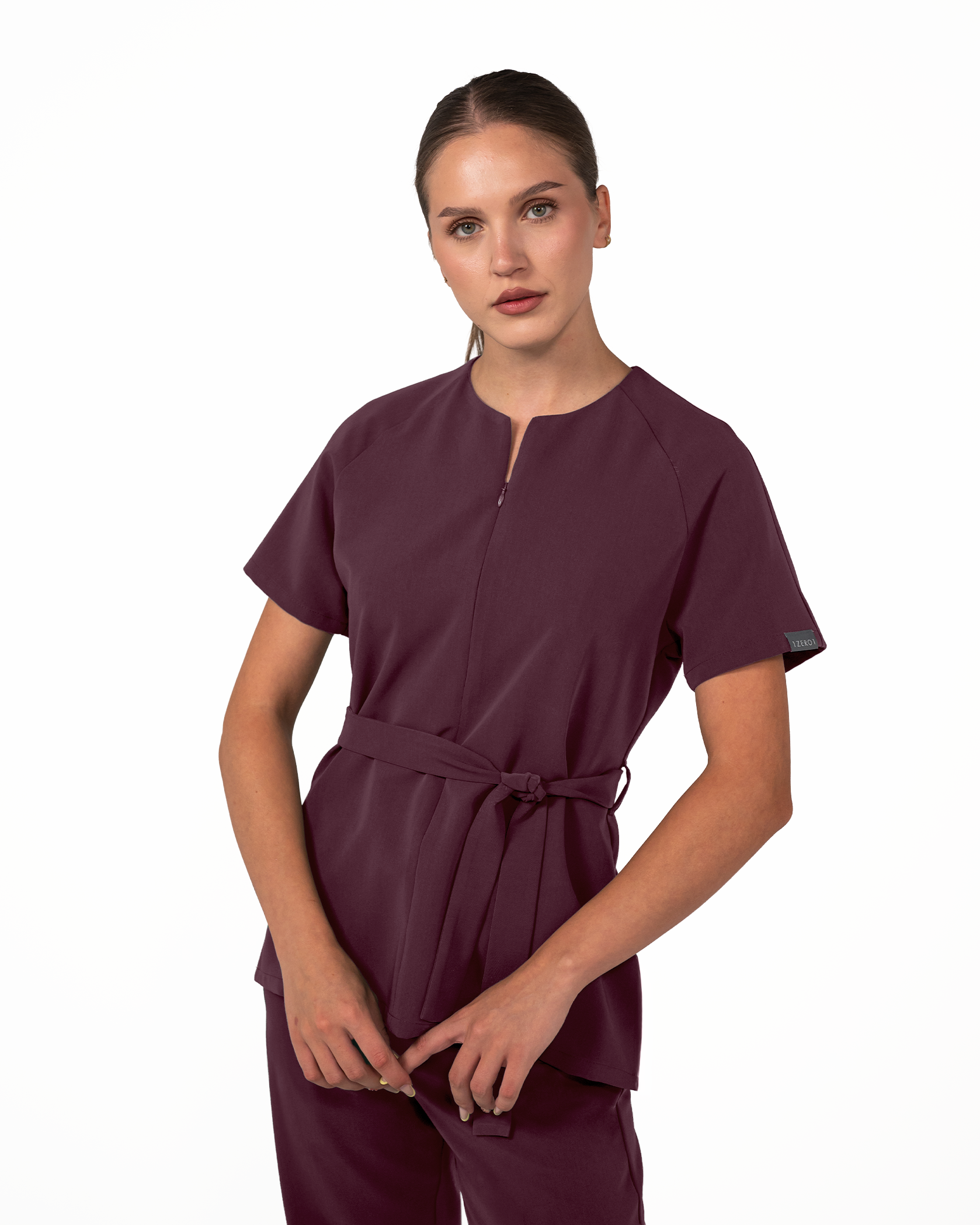 TRINA bluza medicala grape - Imagine 3