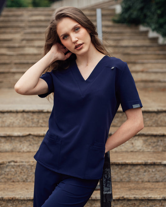 VERSO bluza medicala navy
