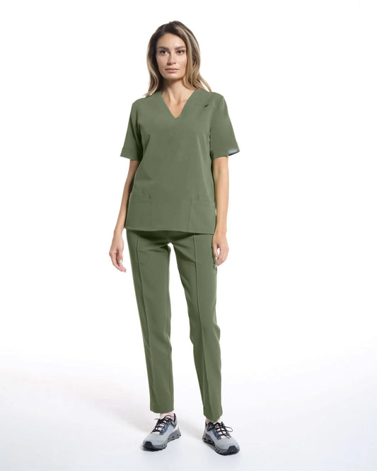 Costum medical CLASIC Olive