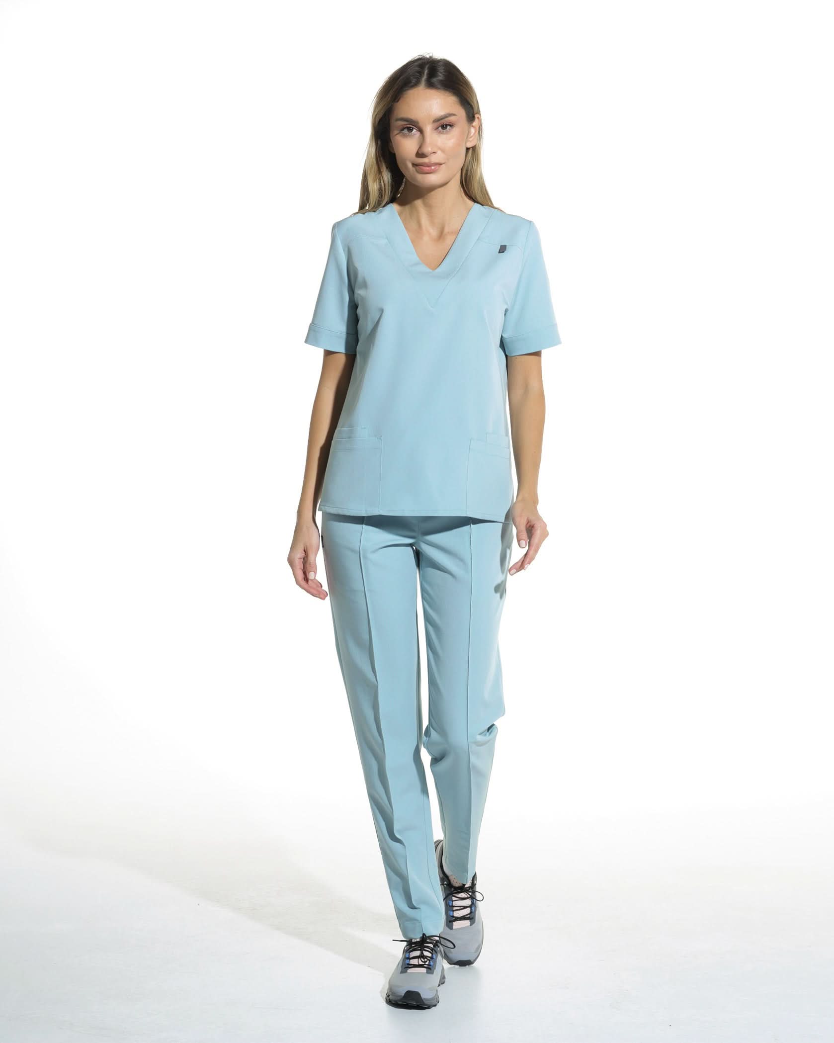 Bluza medicala VERSO blue - 1zero1.ro