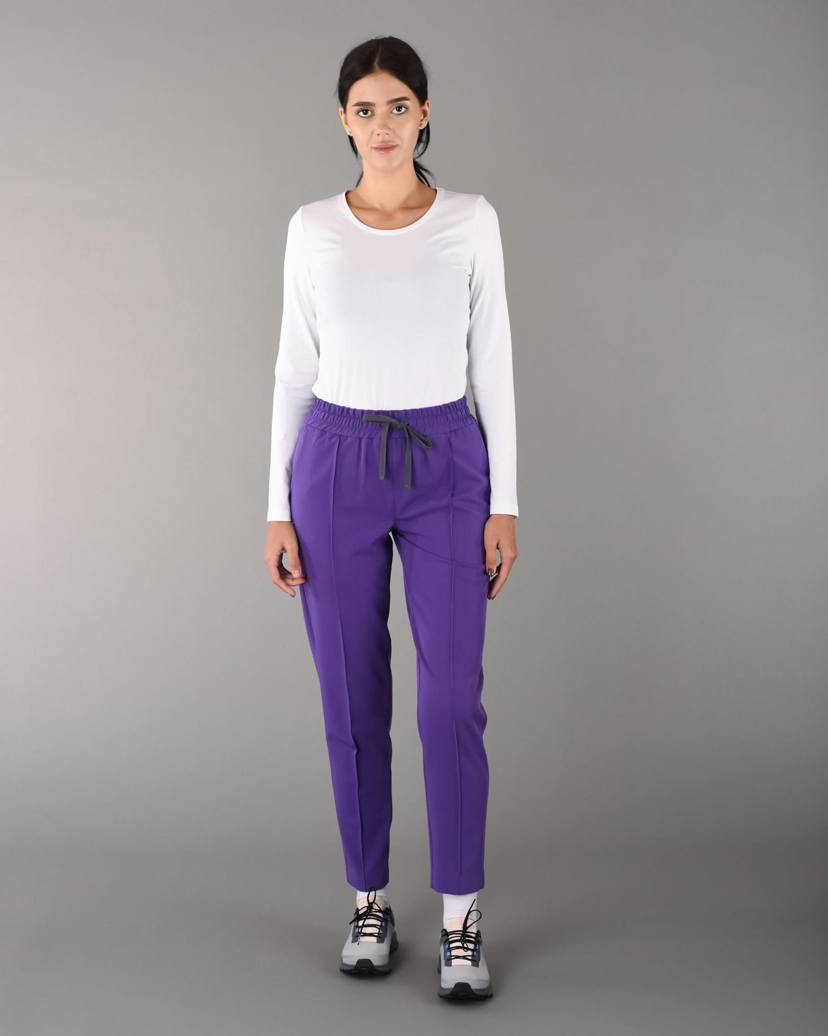 Bluza cu maneca lunga TRUE alb - 1zero1.ro