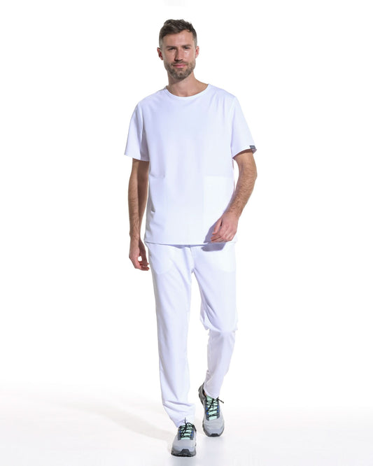 Bluza medicala PULSE alb - 1zero1.ro