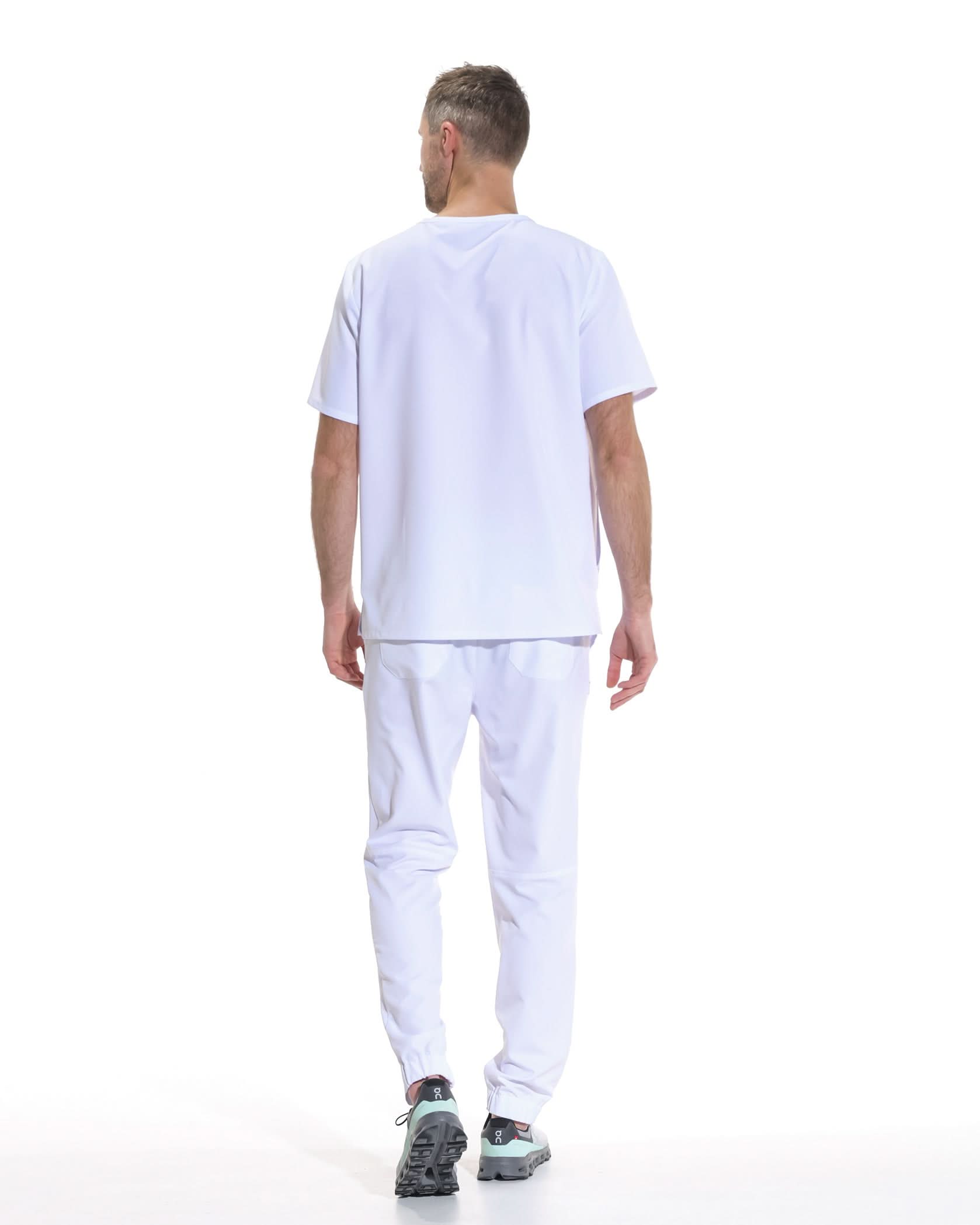 Bluza medicala PULSE alb - 1zero1.ro