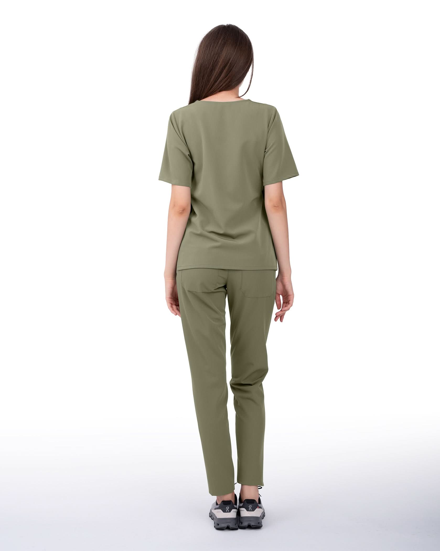 Bluza medicala ANAIS olive - 1zero1.ro