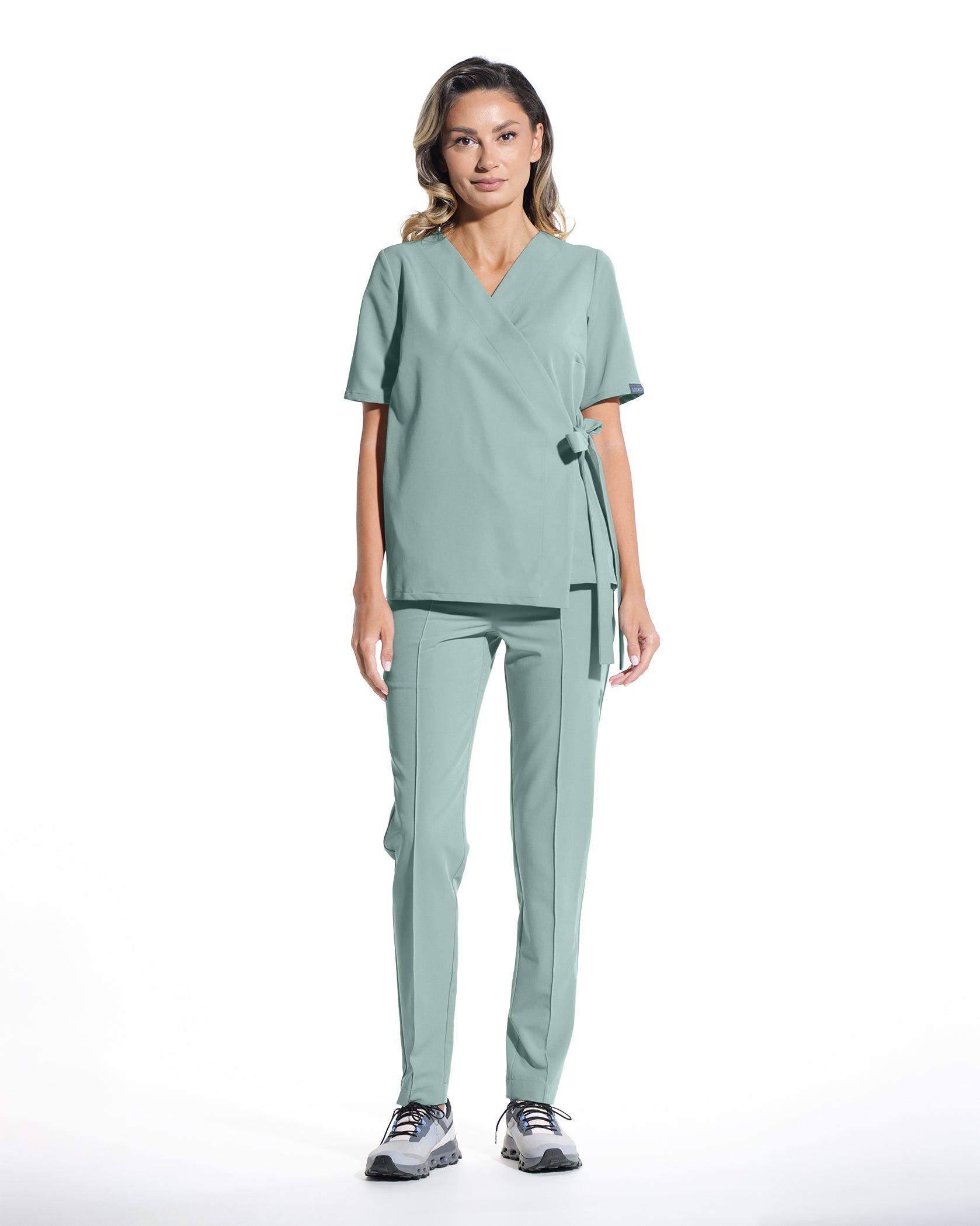 ANAIS Jade Scrub Top - Image 3