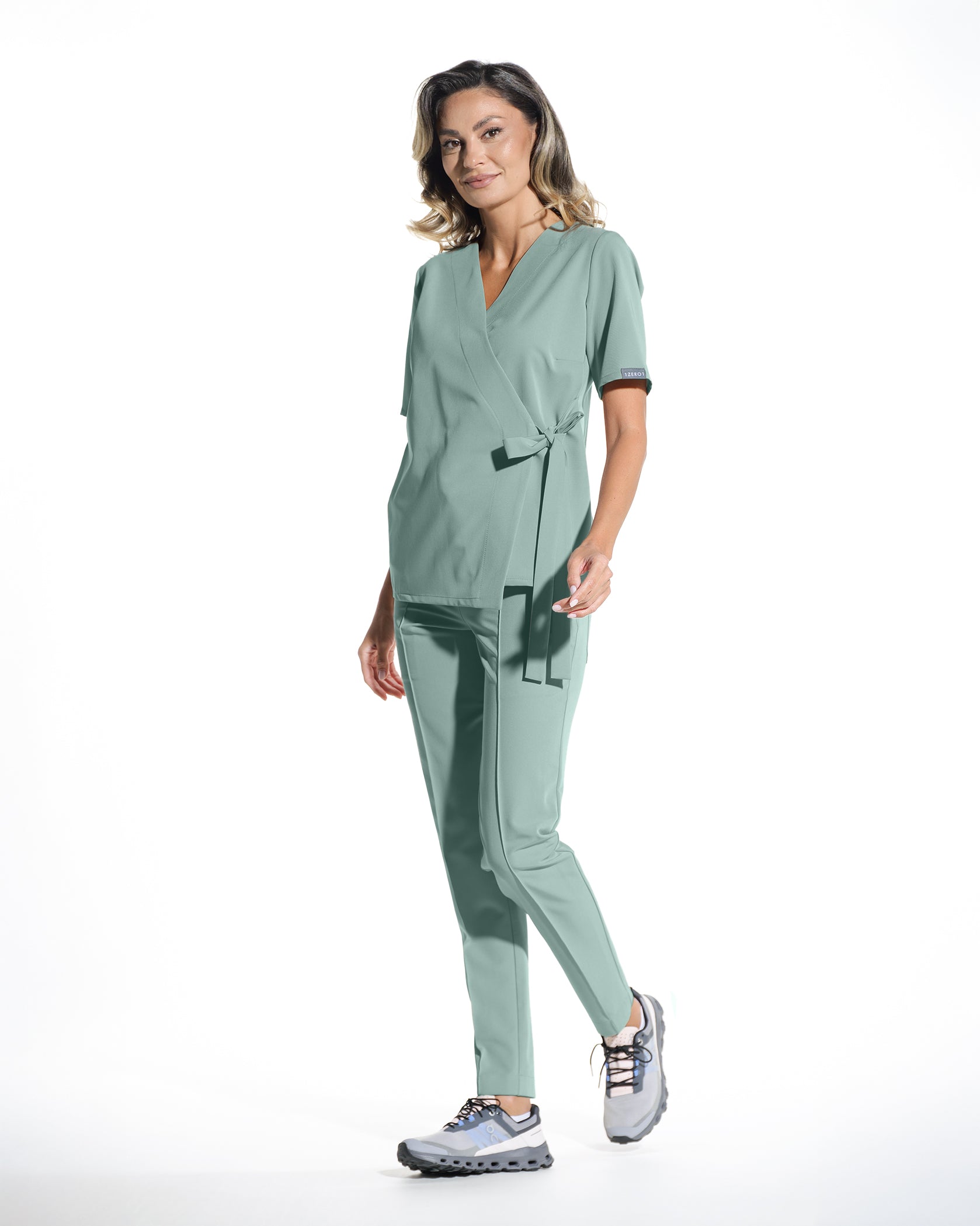 ANAIS Jade Scrub Top - Image 5