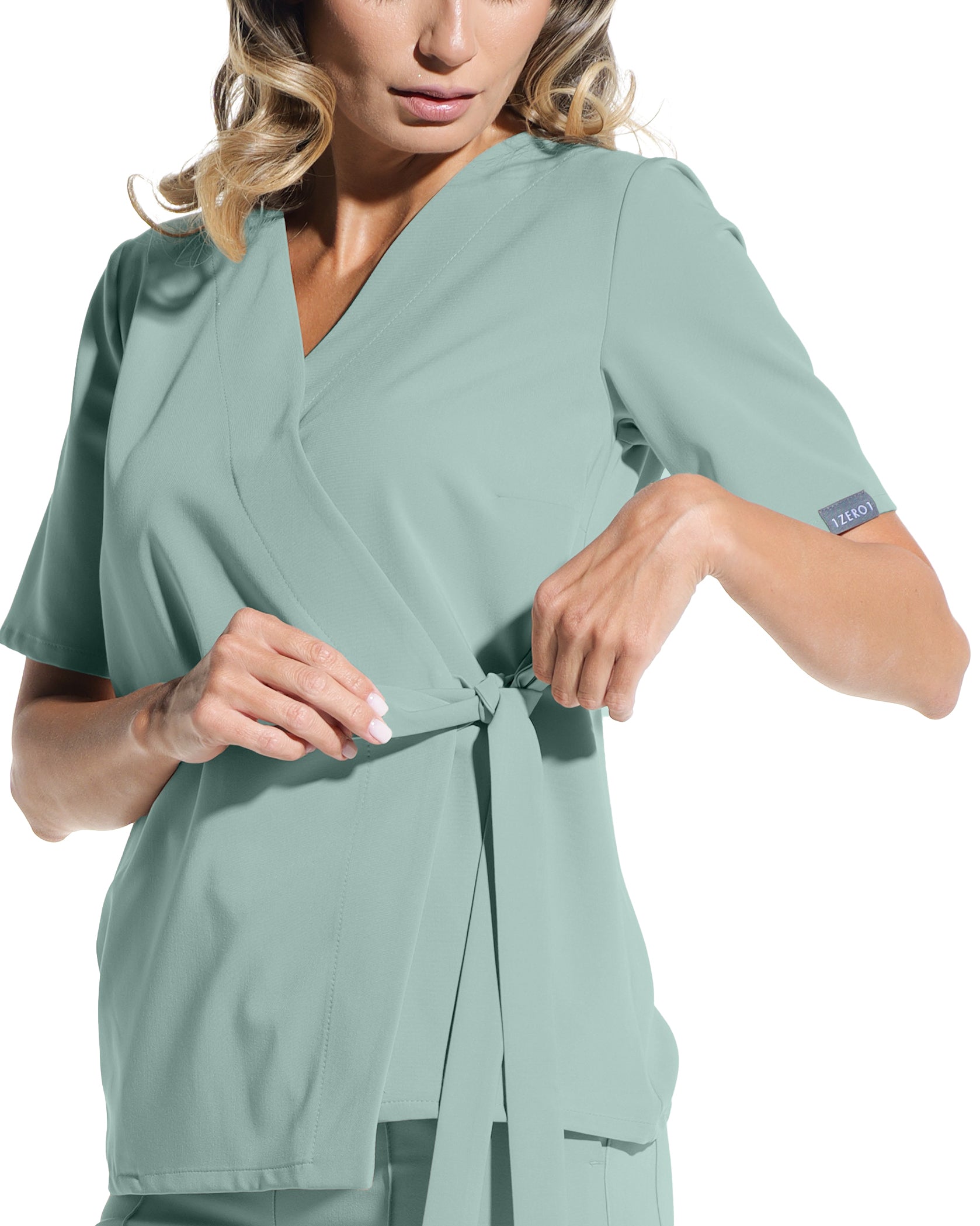 ANAIS Jade Scrub Top - Image 3