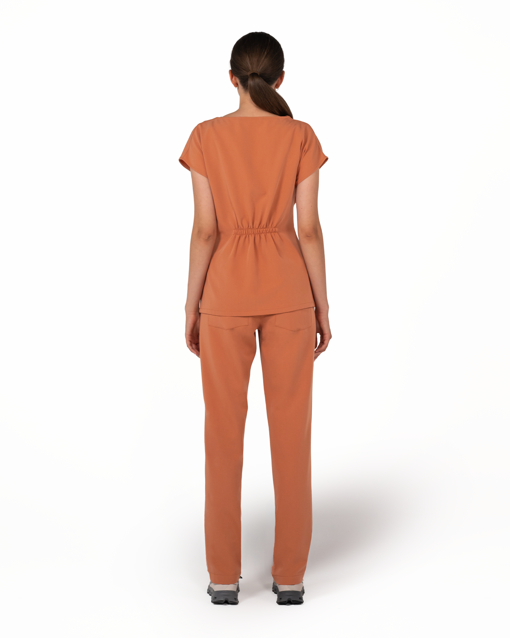ANORA bluza medicala caramel - Imagine 5