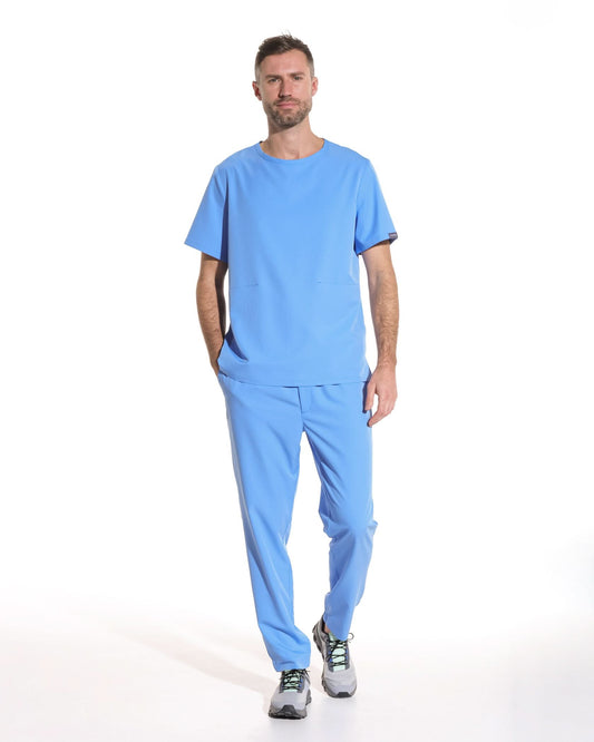 Bluza medicala PULSE ciel - 1zero1.ro