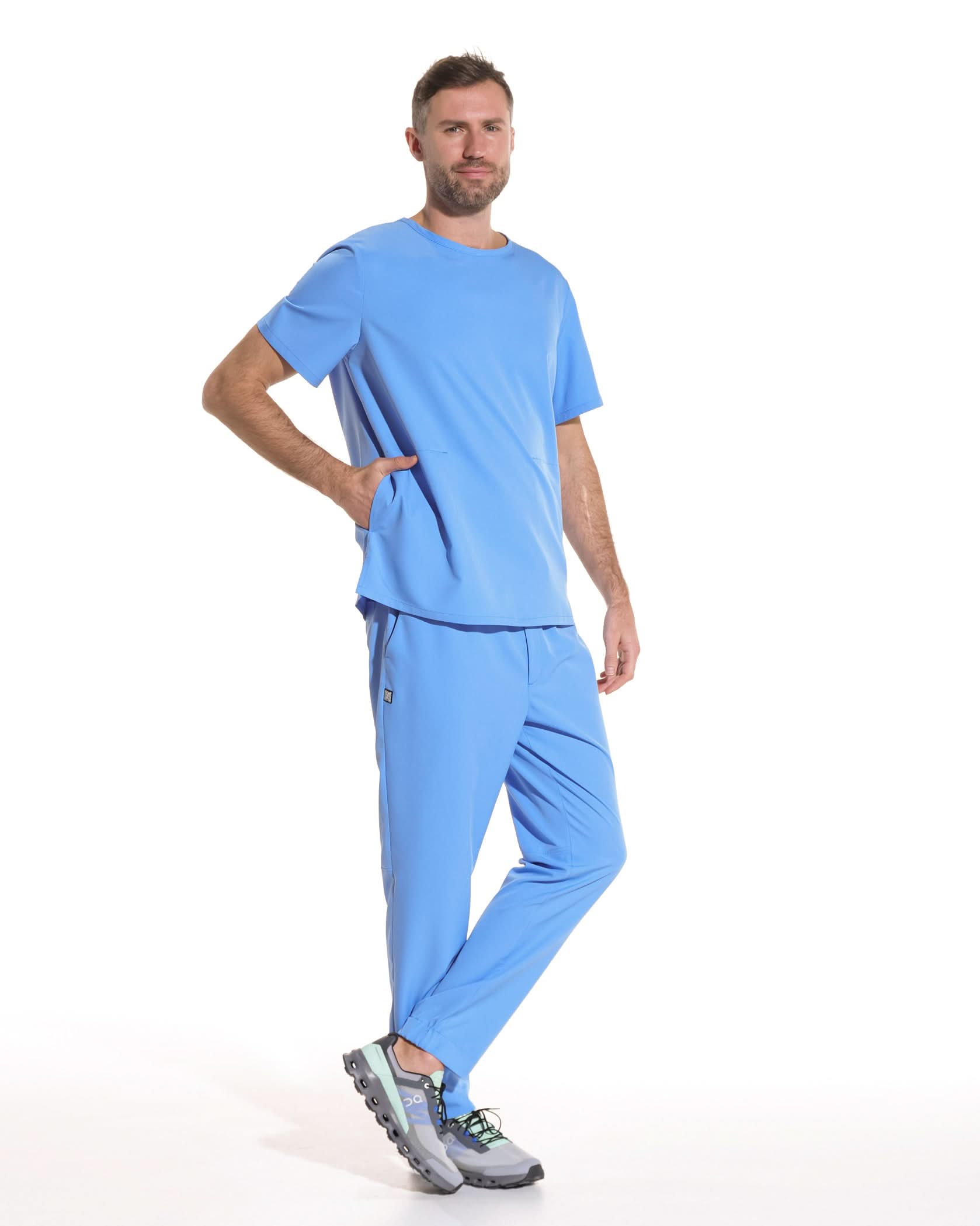 Bluza medicala PULSE ciel - 1zero1.ro