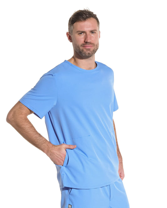 Bluza medicala PULSE ciel - 1zero1.ro