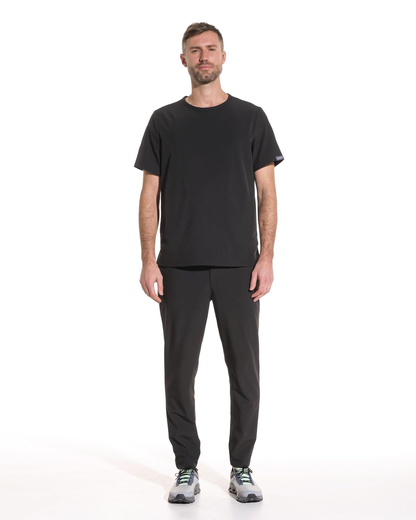 Bluza medicala PULSE negru - 1zero1.ro