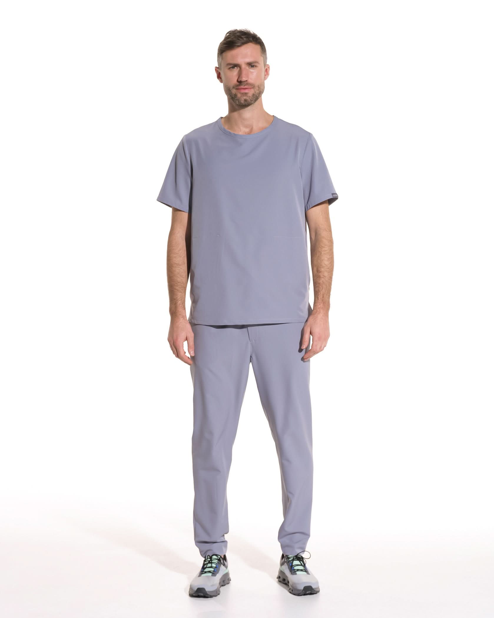 Bluza medicala PULSE gri - 1zero1.ro