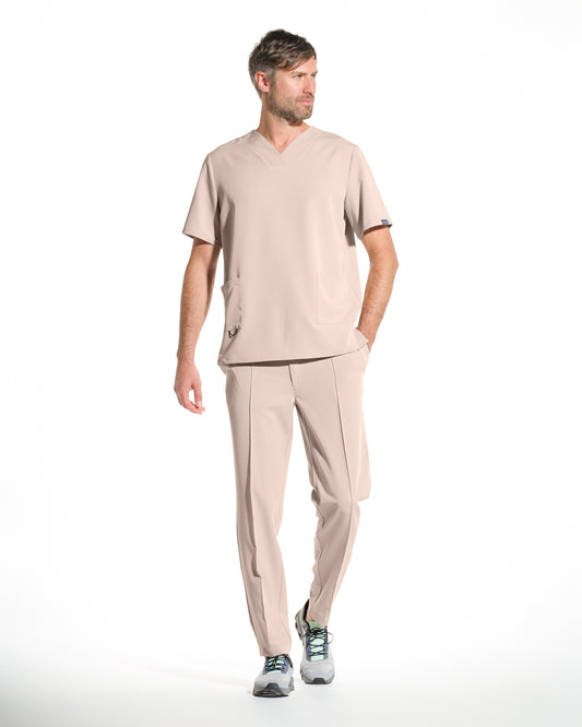 Bluza medicala barbati RAND latte