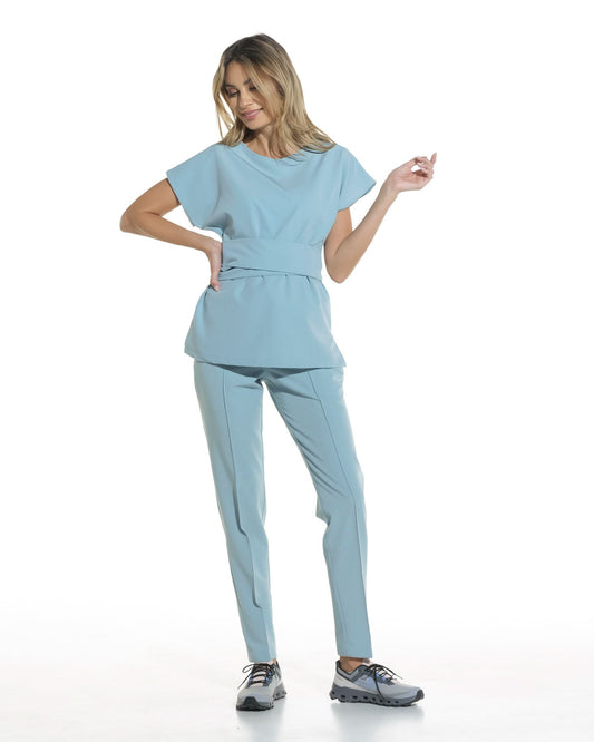 Bluza medicala CELESTE blue - 1zero1.ro