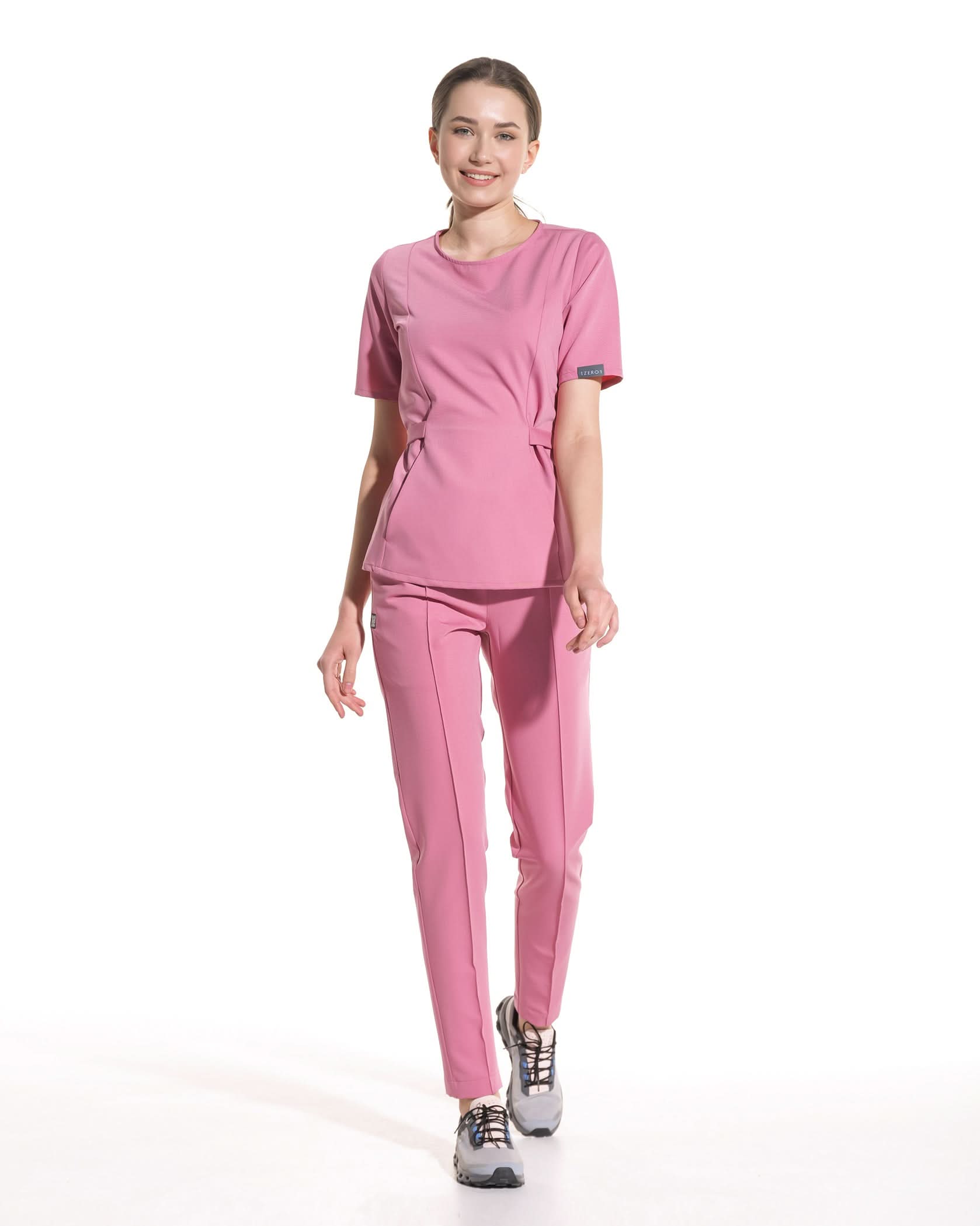 Bluza medicala THALYA rose dust - 1zero1.ro