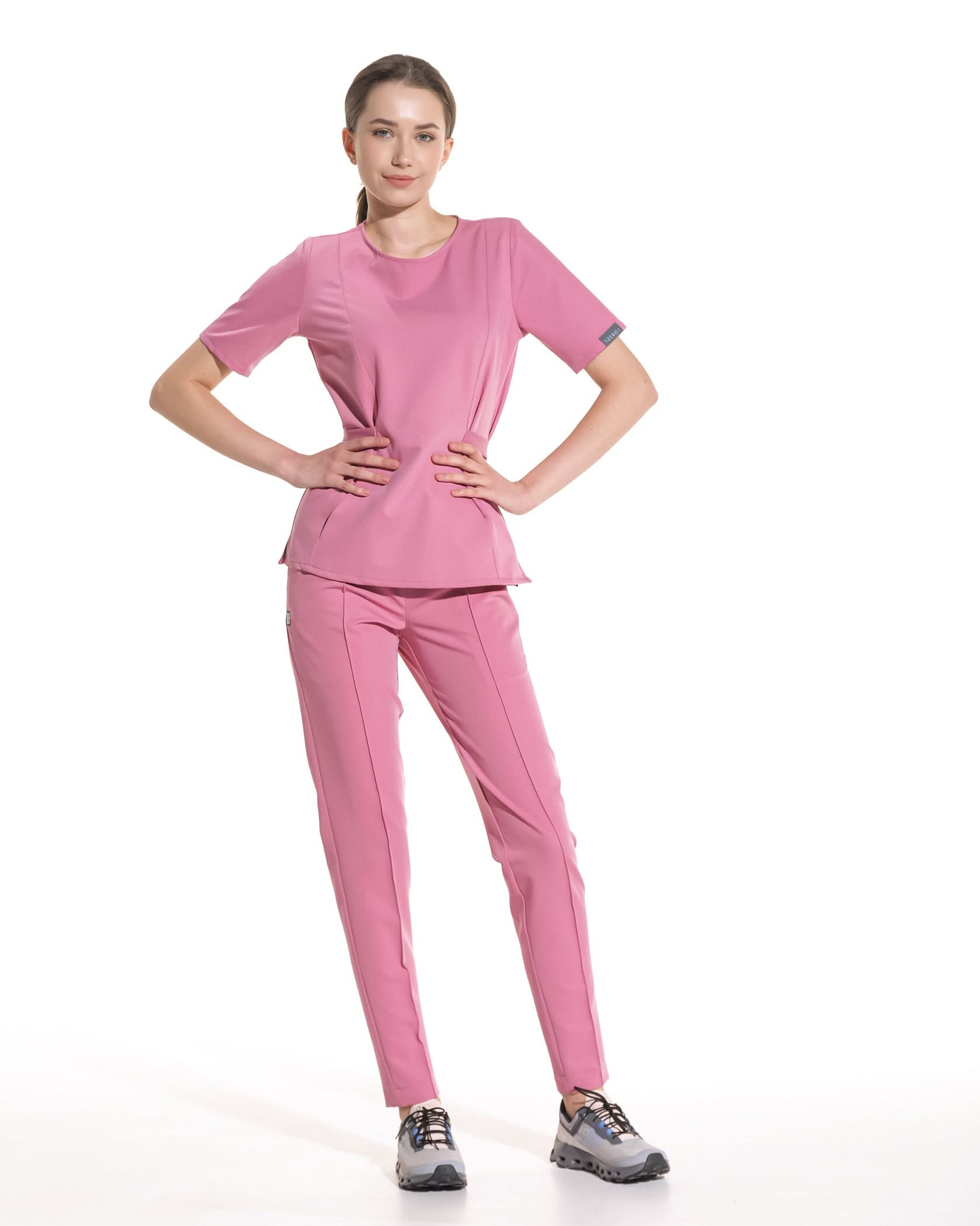 Bluza medicala THALYA rose dust - 1zero1.ro
