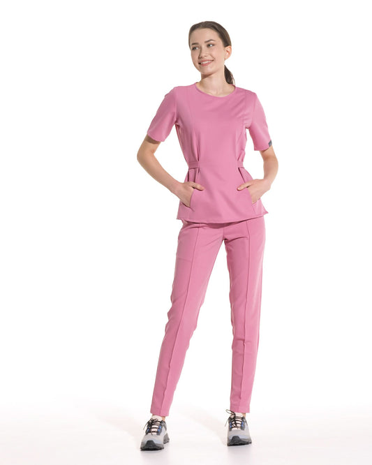 Bluza medicala THALYA rose dust - 1zero1.ro