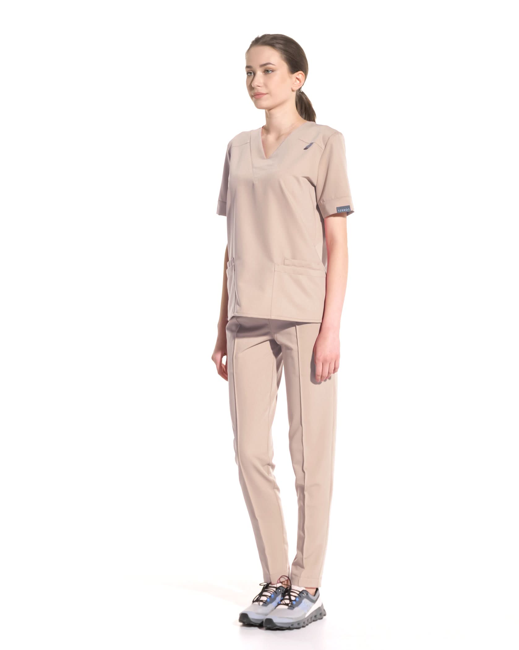 Pantaloni medicali NORMA latte - 1zero1.ro