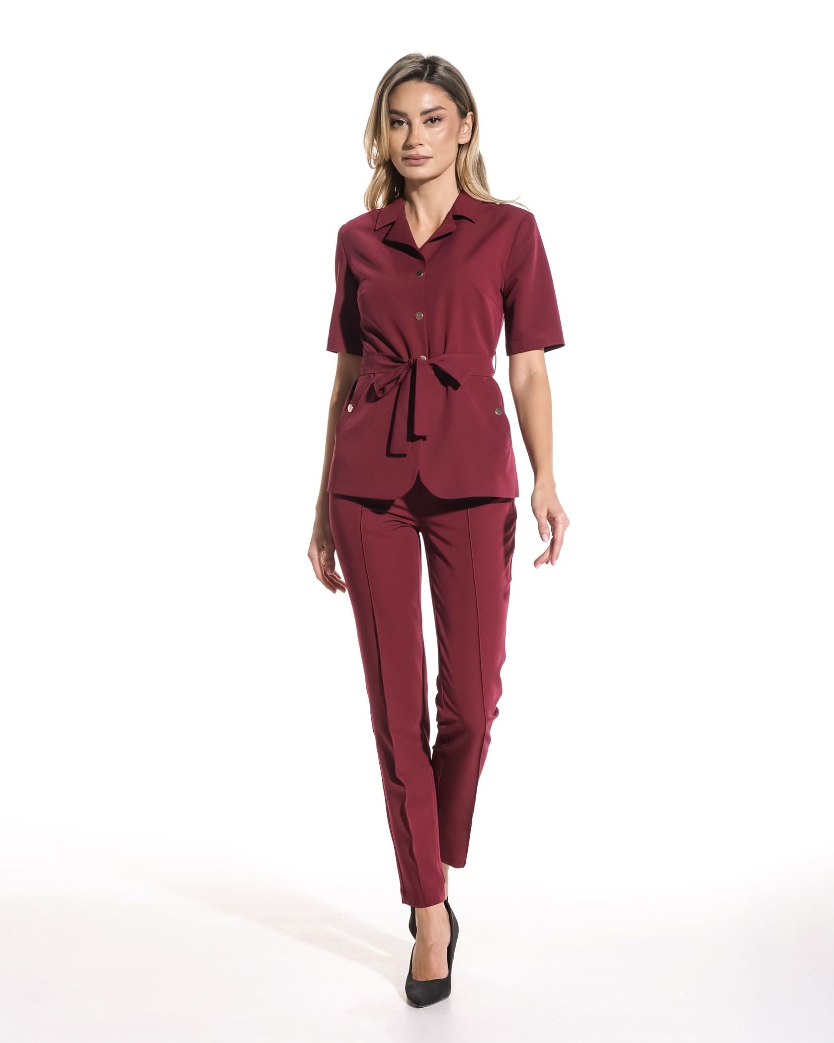 Bluza VENUS bordo - 1zero1.ro
