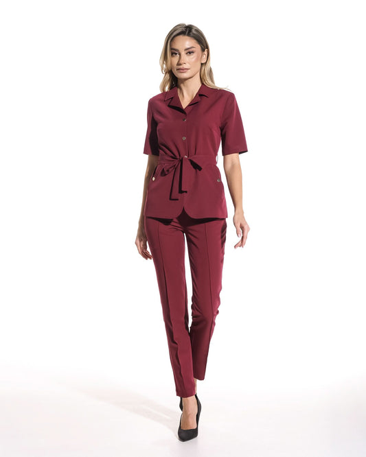 Bluza VENUS bordo - 1zero1.ro