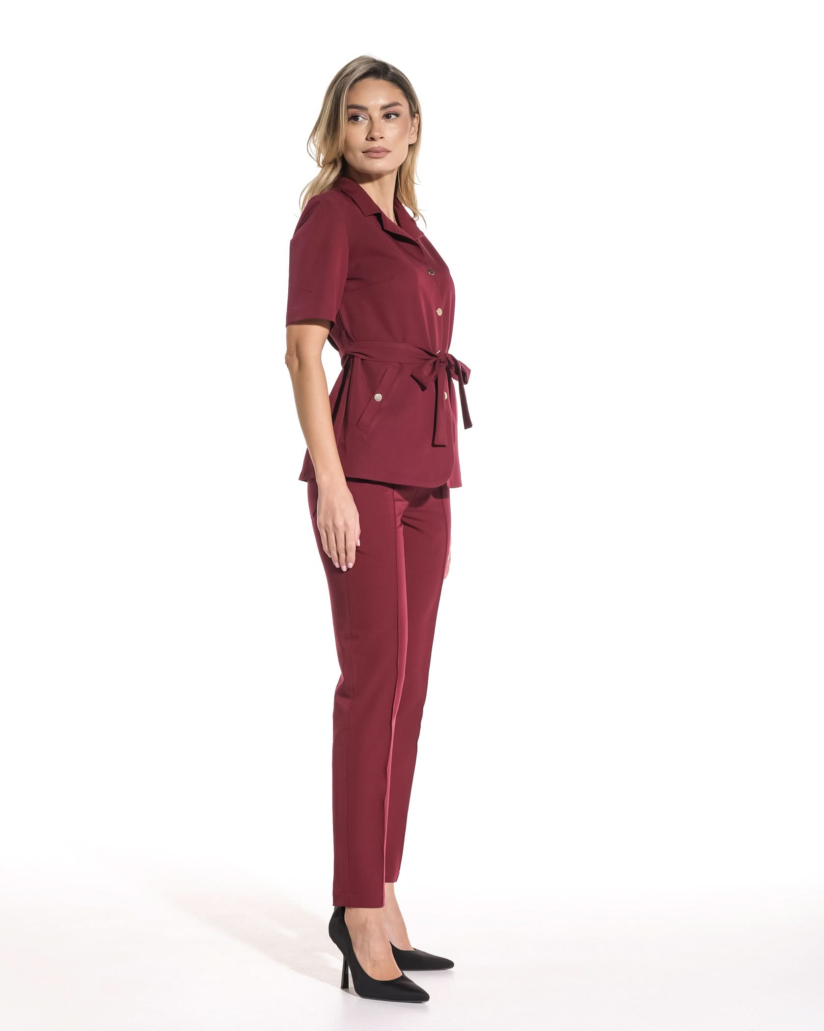 Bluza VENUS bordo - 1zero1.ro