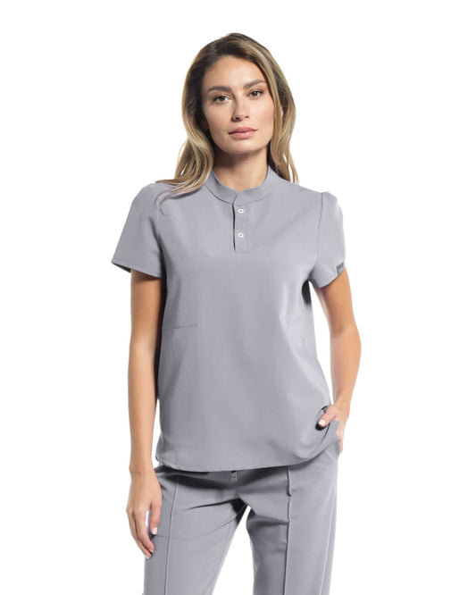 Bluza medicala FRIDA gri - 1zero1.ro