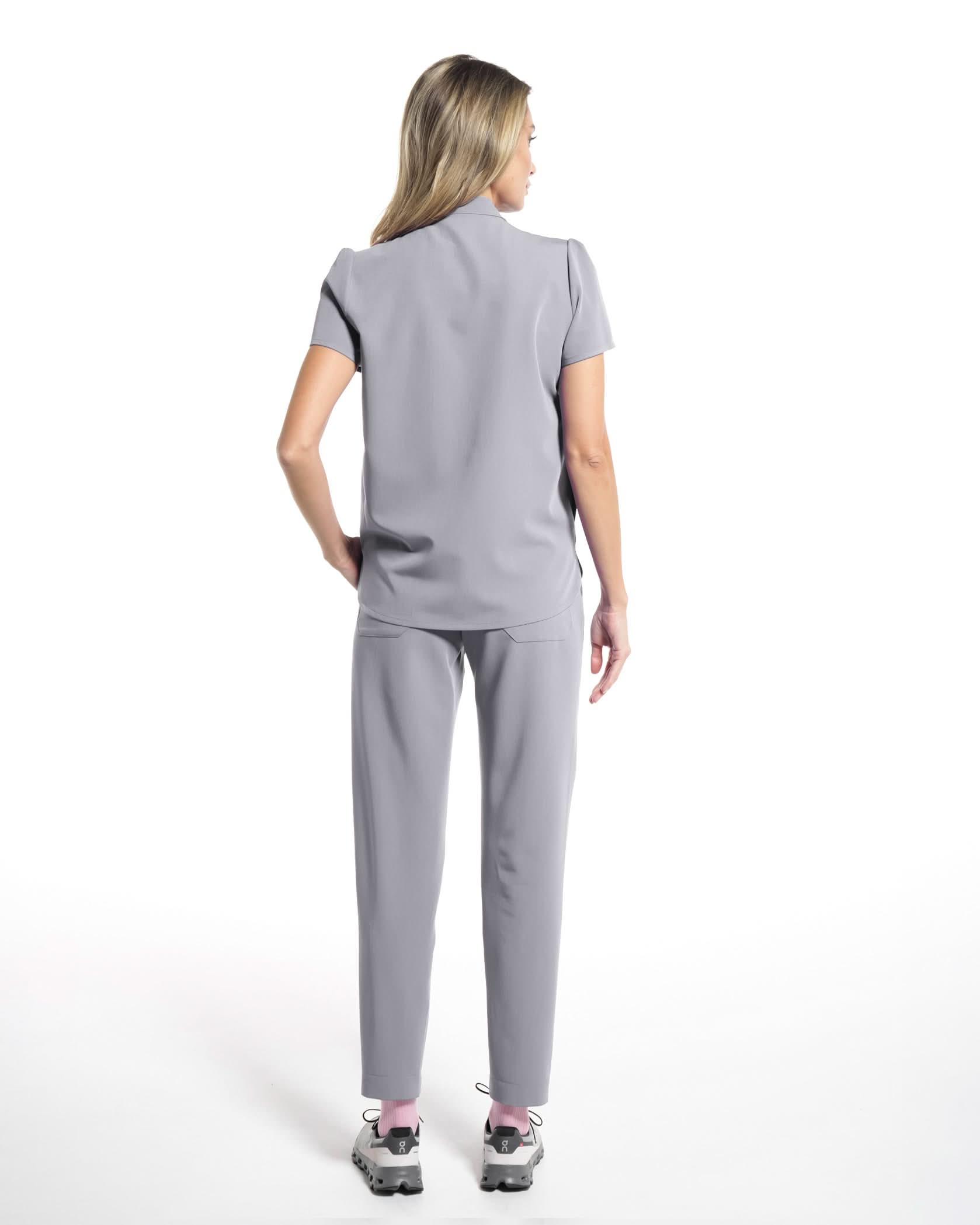 Bluza medicala FRIDA gri - 1zero1.ro