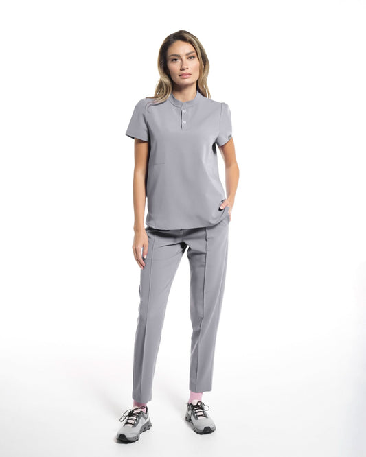 Bluza medicala FRIDA gri - 1zero1.ro