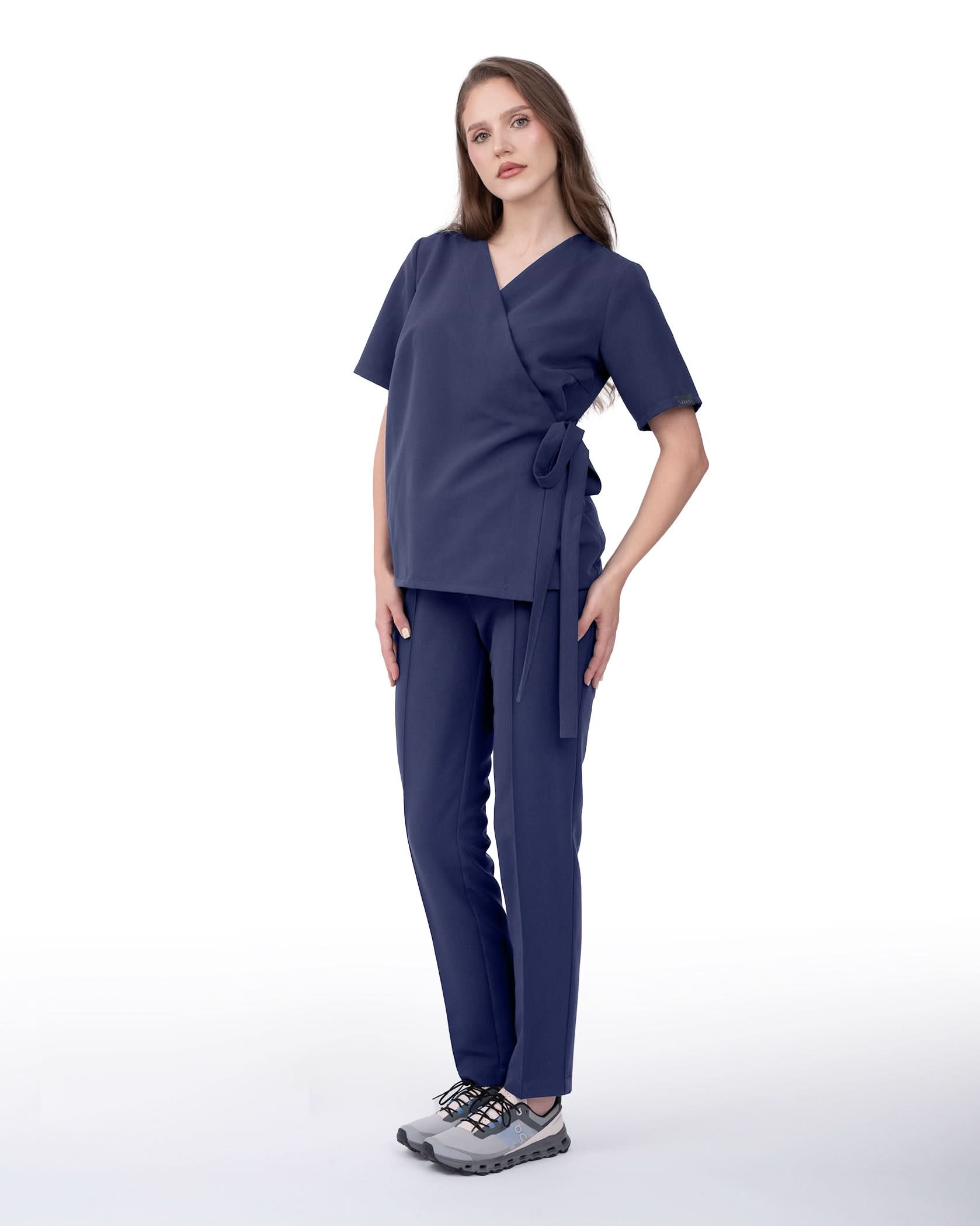 Bluza medicala ANAIS navy - 1zero1.ro