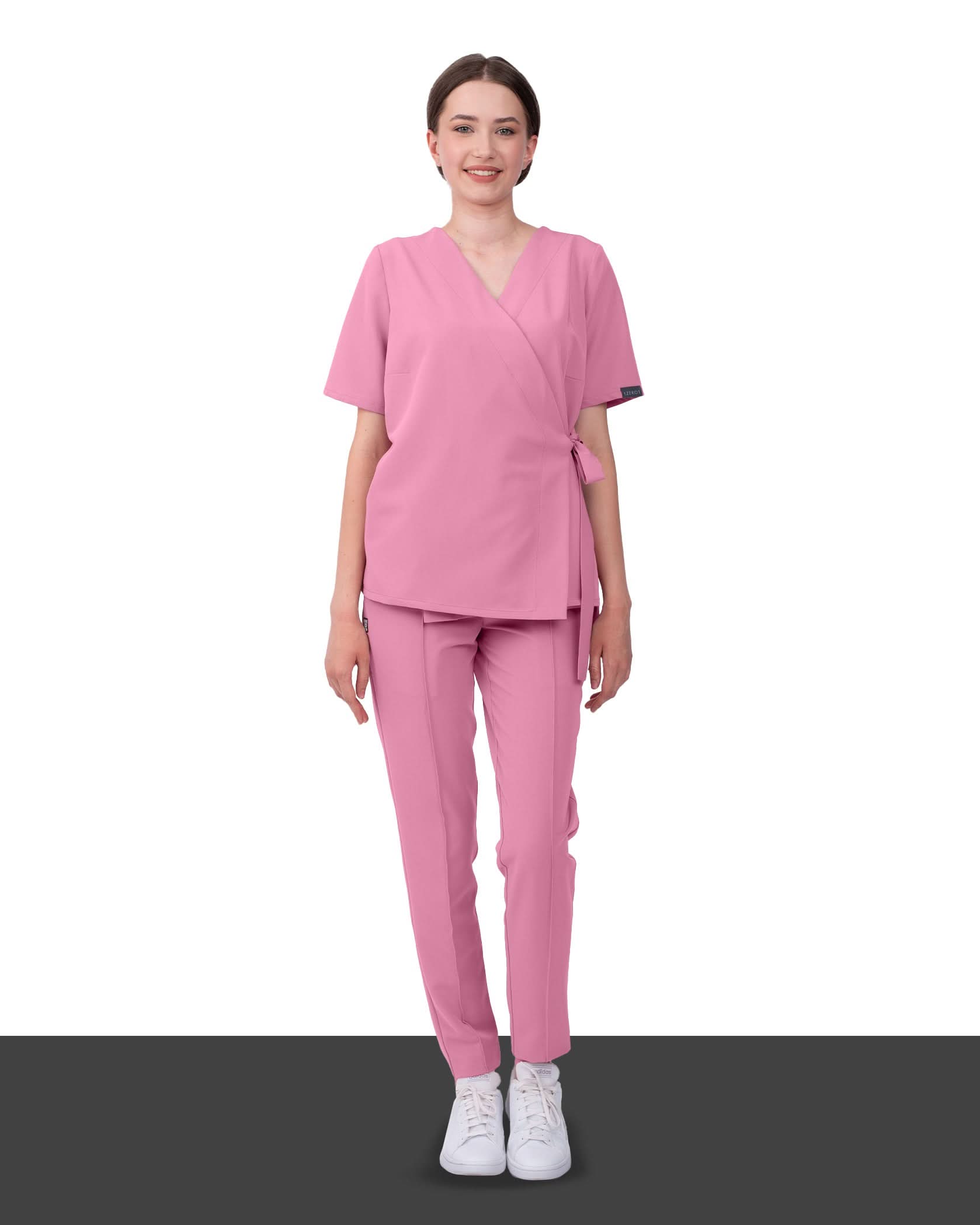 Bluza medicala ANAIS rose dust - 1zero1.ro