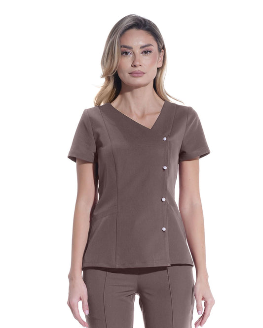 Bluza medicala PERLA mocha